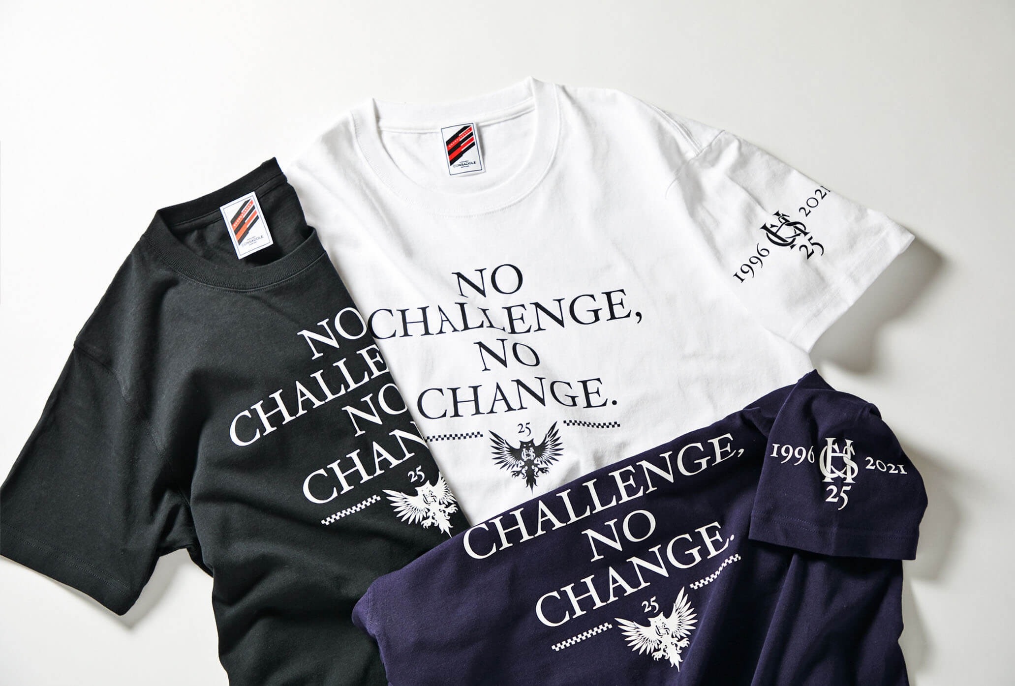 NO CHALLENGE, NO CHANGE. T shirts