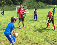 食育とサッカー教室