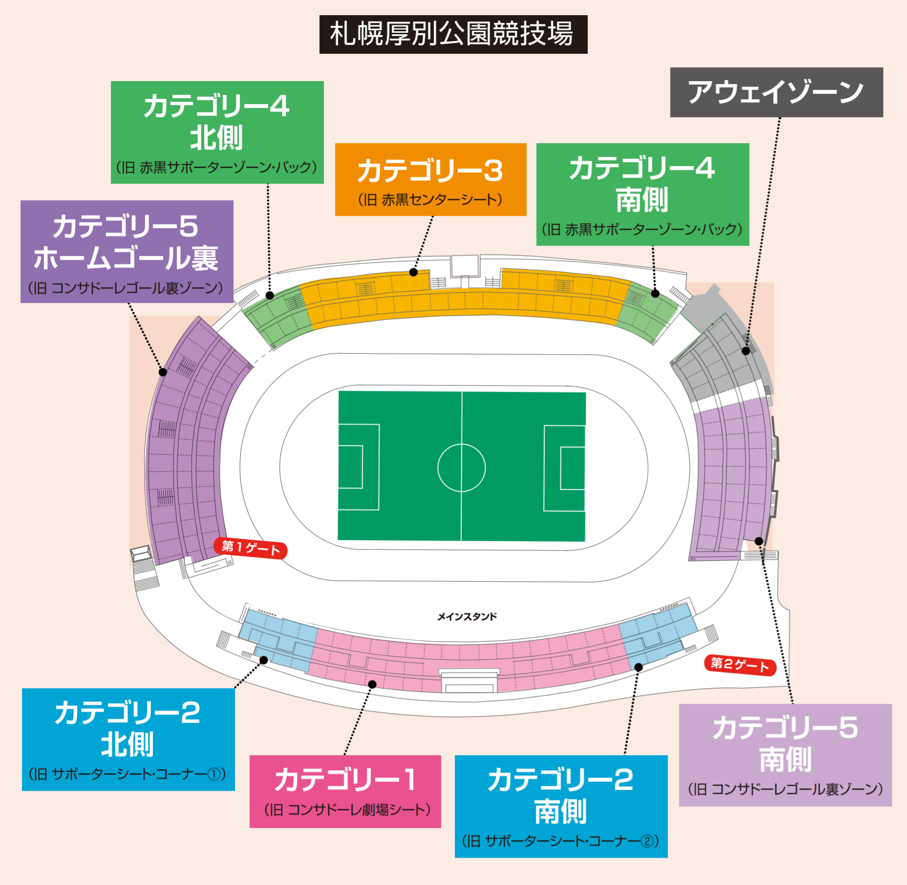 札幌厚別公園競技場 席種 価格 北海道コンサドーレ札幌オフィシャルサイト