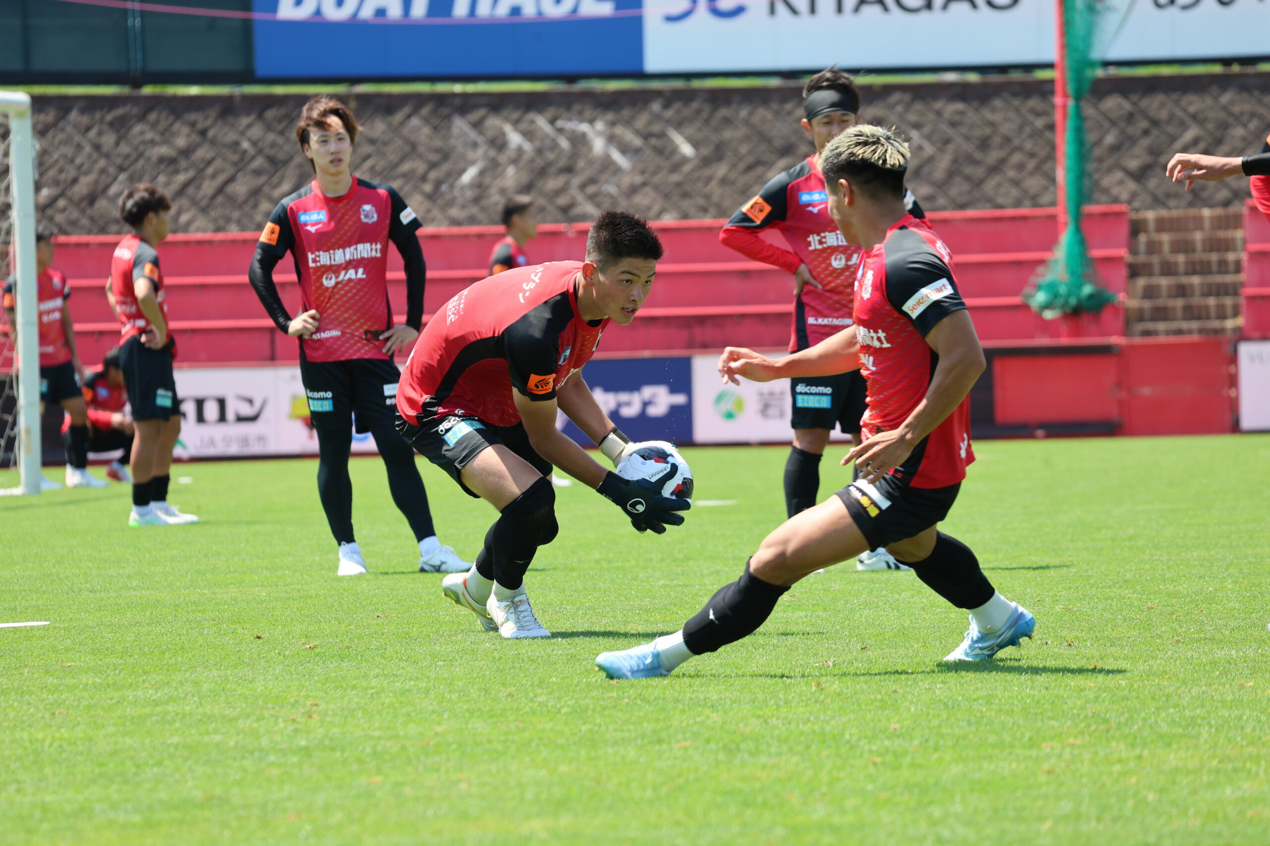 札幌U18出身の長身ゴールプレイヤー